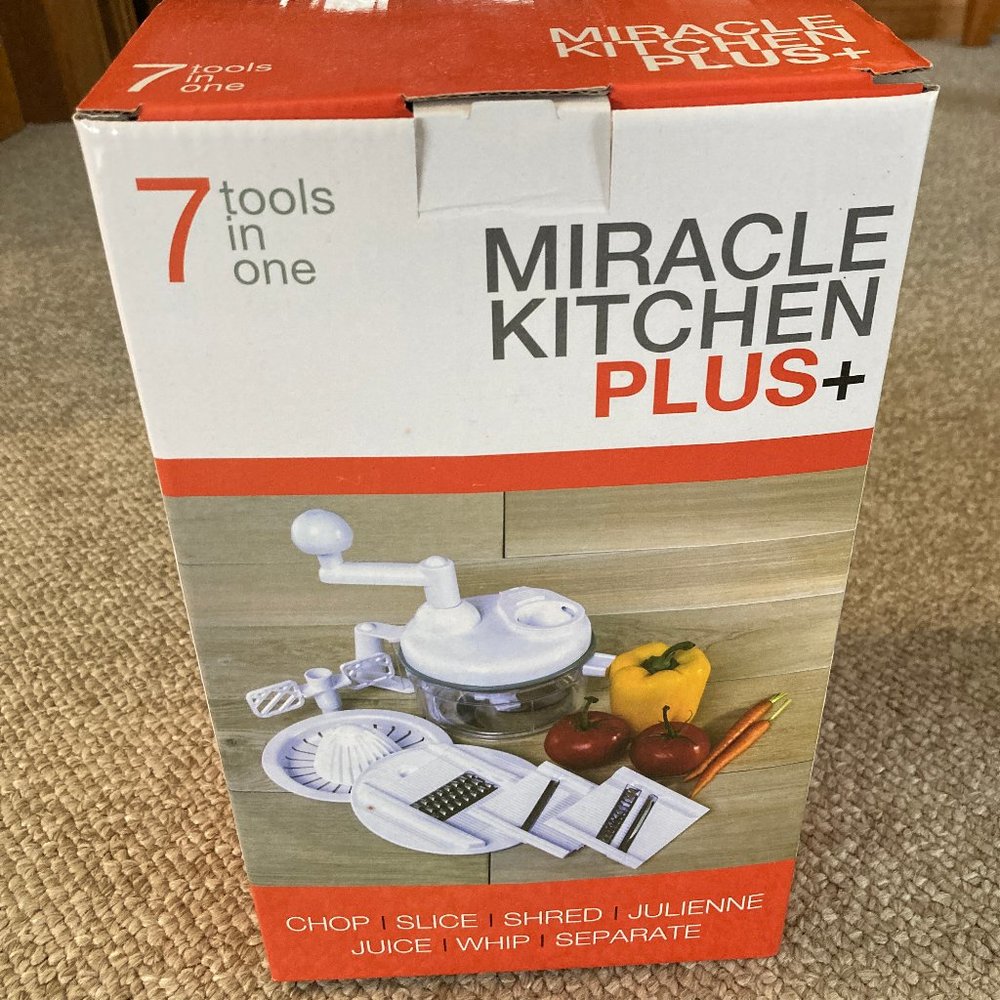 Miracle Kitchen Plus manual food chopper